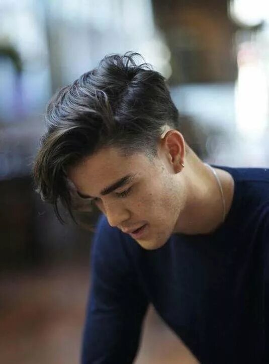 Прическа шторы у парней 16 лет Pin on men's hairstyle