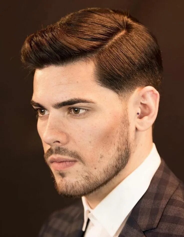 Прическа side part мужская 50 Best Short Hairstyles and Haircuts for Men Comb over haircut, Classic mens ha