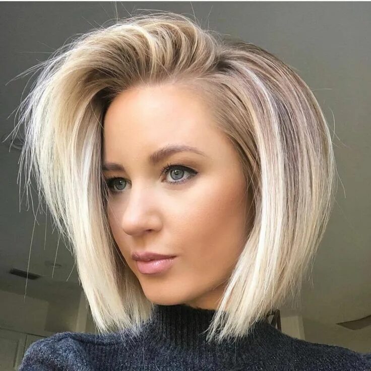 Прическа средний боб женская фото Trendy Layered Bob Hairstyles