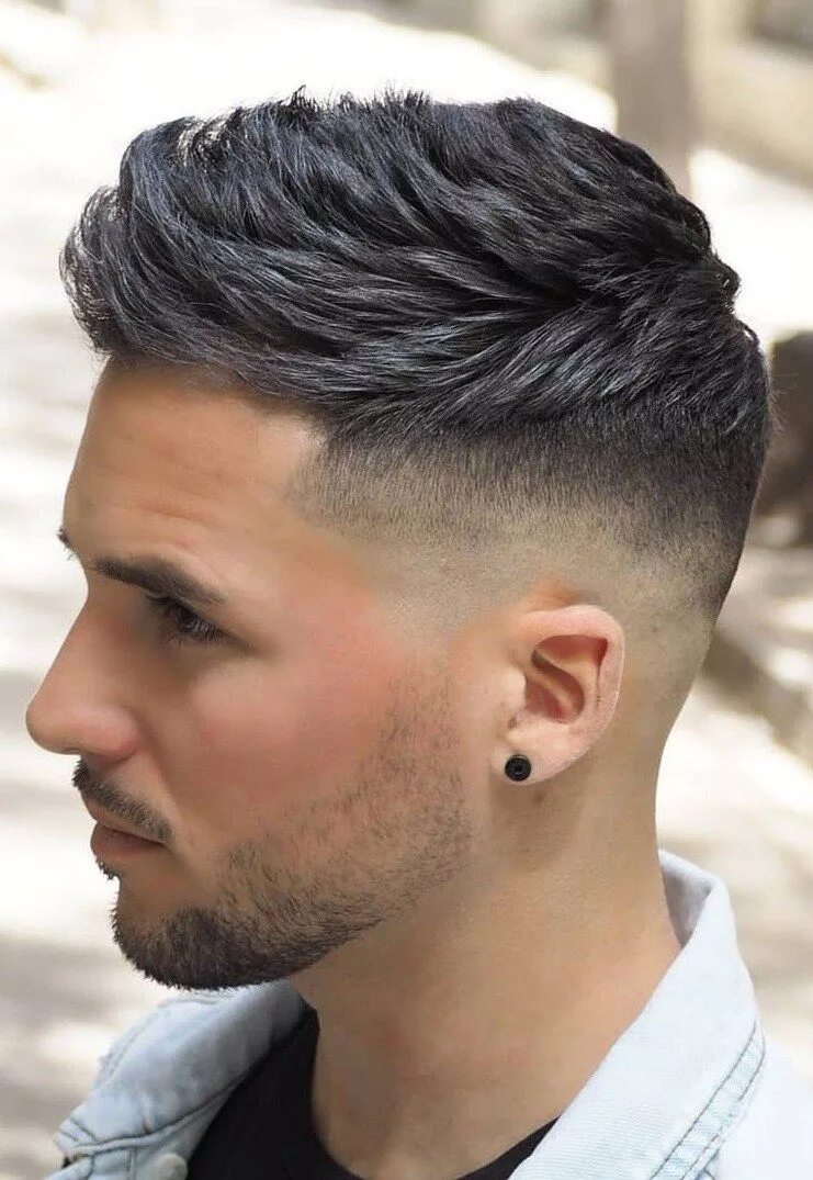 Прическа средний фейд мужская 18 Hottest Fade Hairstyles For Men in 2020! - Men's Hairstyle 2020 Mens hairstyl