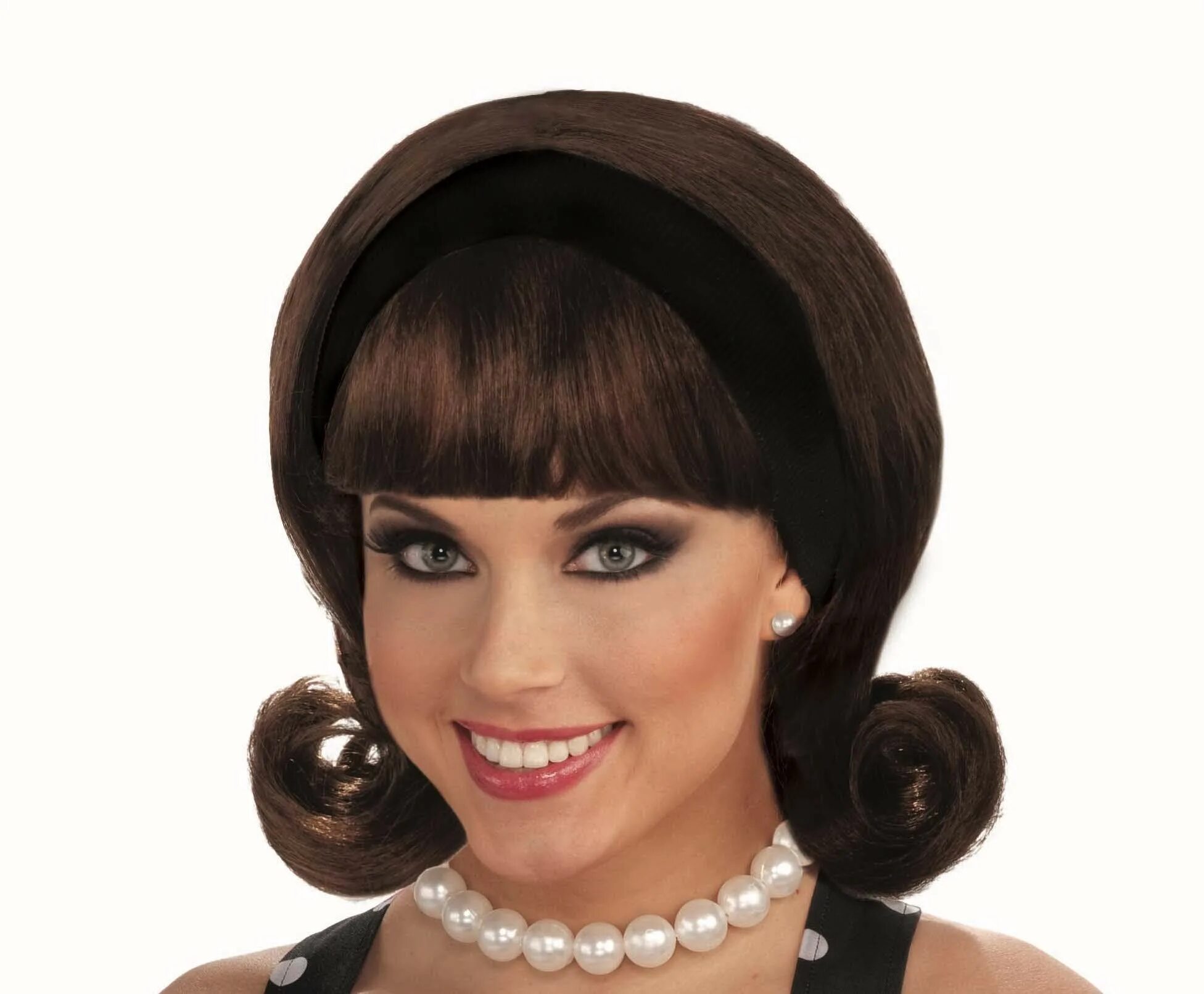 Прическа стиляг на средние волосы Forum Novelties Womens Flirting With The 50s Costume Wig Best Sale xn--h1aahyg1d