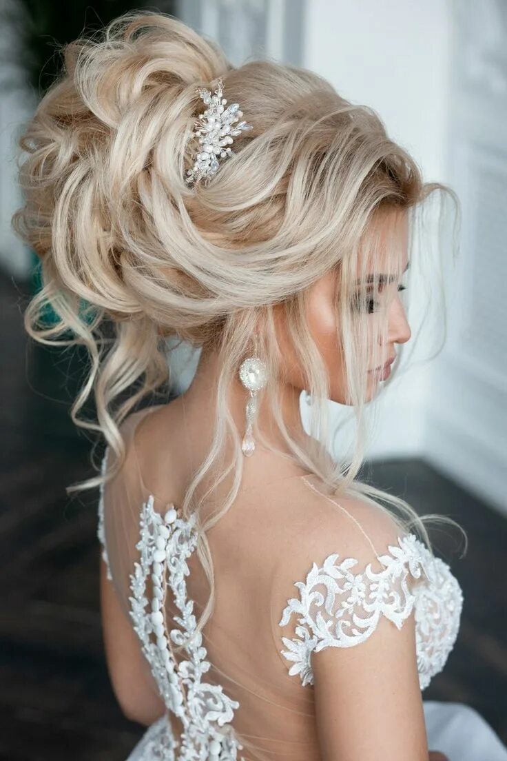 Прическа свадебная на длинные 2024 Фото 17664016 в коллекции 2018 Wedding hairstyles, Bridal hair pictures, Best we