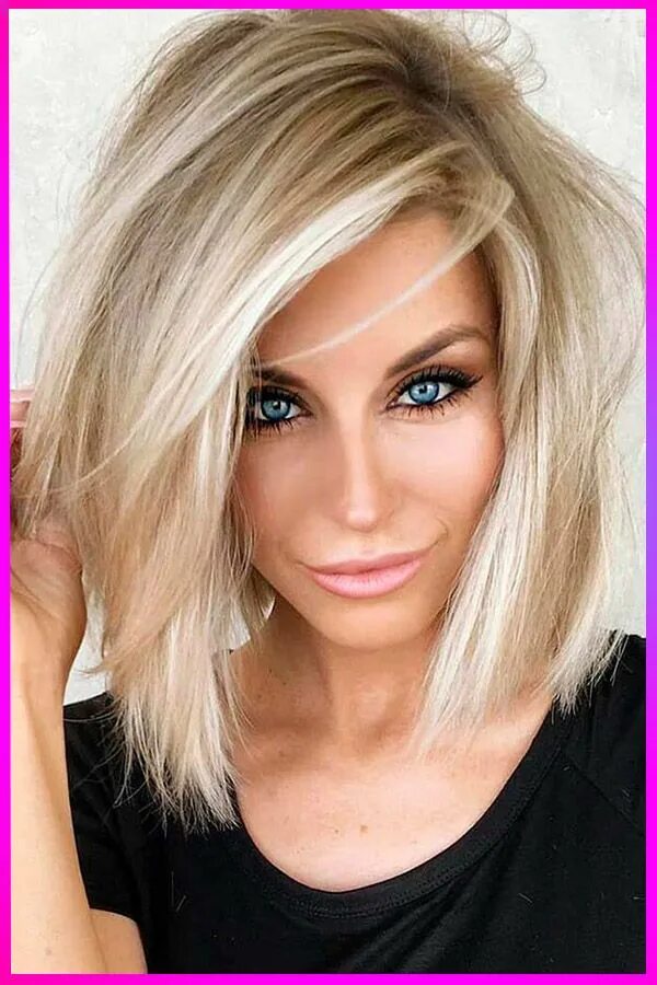 Прическа светлые фото Stylish Short Blonde Haircuts and Hairstyles ideas for Womens with Long Face in 