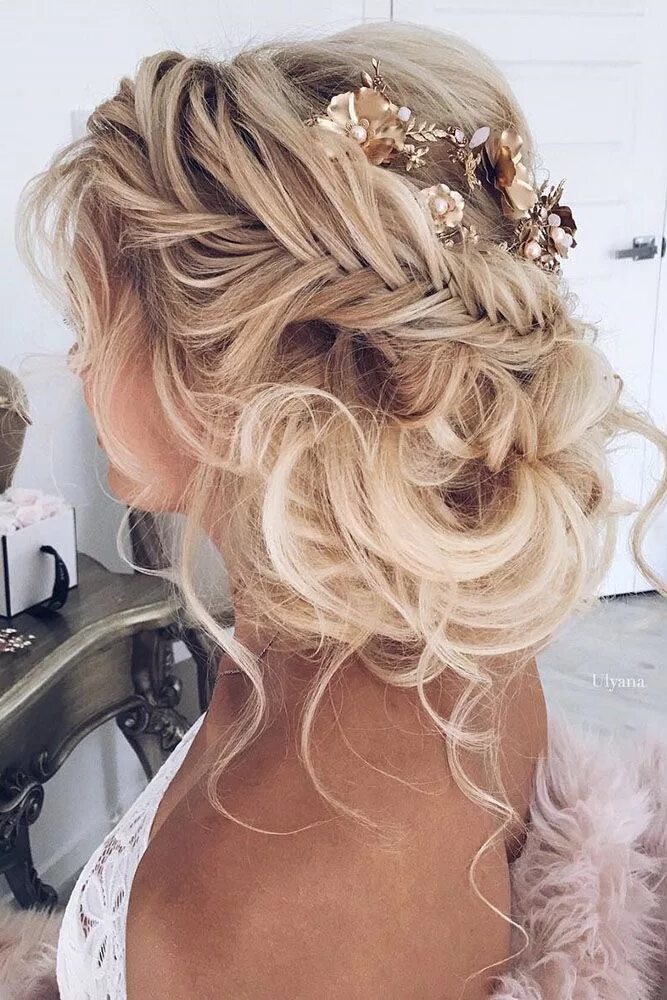 Прическа светлые волосы прически фото Wedding Updos 2024 Guide: 50 Looks, Expert Tips & FAQs Pretty braided hairstyles