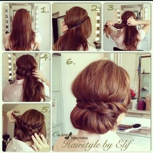 Прическа своими руками на день Image about hair in D.I.Y. by bailee on We Heart It Braids for long hair, Hair, 