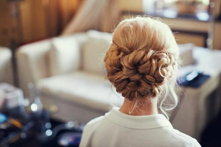 Прическа сзади Pin on Hairs Wedding hairstyles, Hair, Wedding