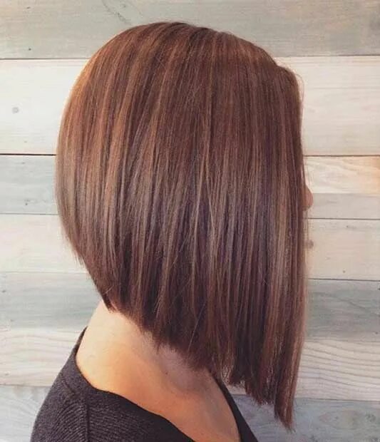 Прическа сзади коротко впереди длиннее 61 Best Inverted Bob Hairstyles for 2019 - StayGlam Inverted bob hairstyles, Lon