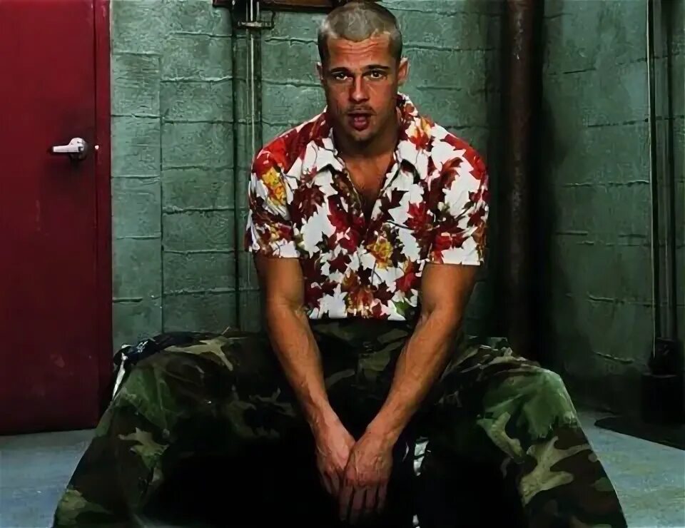 Прическа тайлера дердена Brad Pitt - Tyler Durden Brad pitt, Clube da luta, Marla singer