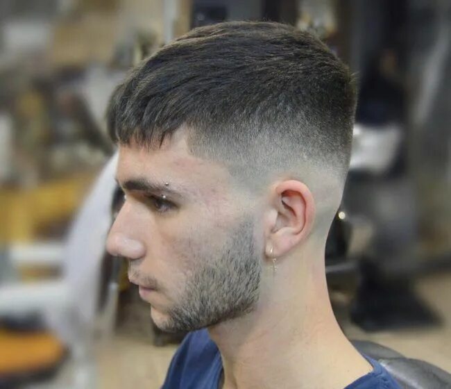 Прическа цезарь короткая мужская стрижка Caesar Haircut 44 Männer frisur kurz, Haarschnitt männer, Bärte und haare