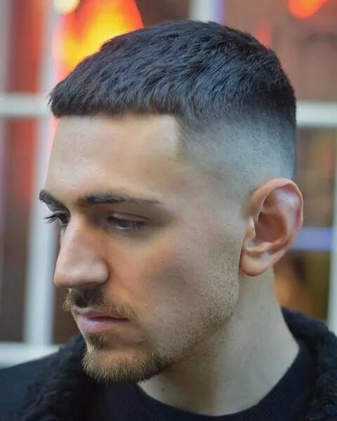 Прическа цезарь короткая мужская стрижка Crop Haircuts For Men To Show Your Barber