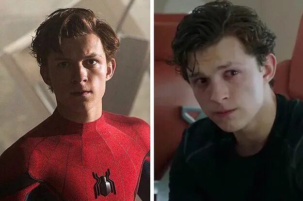 Прическа тома холланда 2024 Tom Holland Opened Up About The "I Don't Wanna Go" Scene In "Infinity War" And I