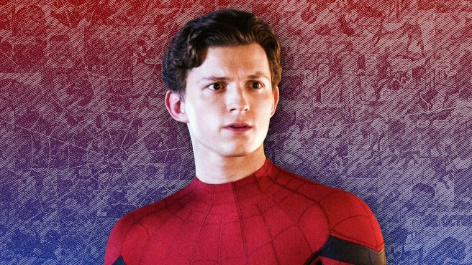 Прическа тома холланда 2024 Tom Holland has a group chat with Andrew Garfield & Tobey Maguire called "Spider