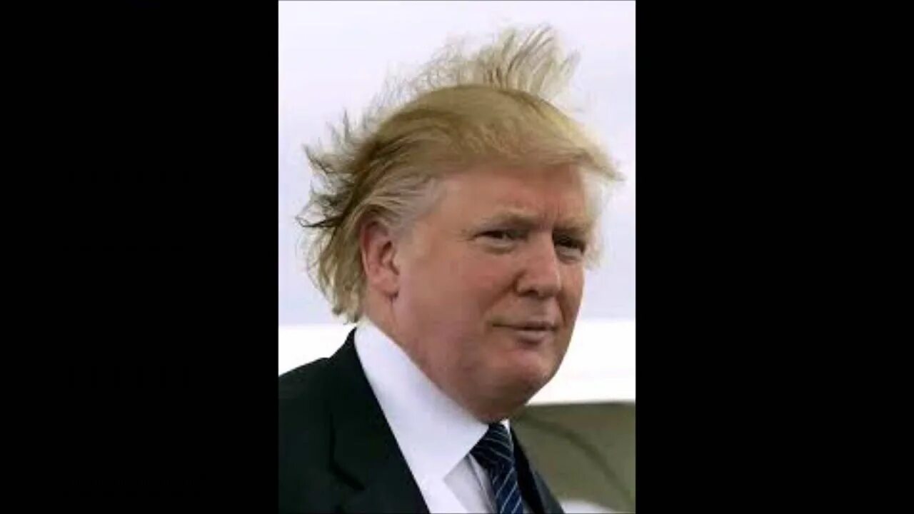 Прическа трампа фото Donald Trumps hair over the years - YouTube