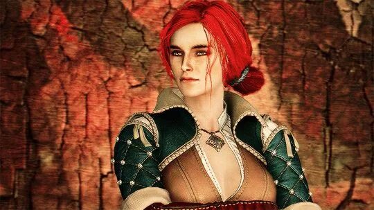 Прическа трисс меригольд как сделать triss merigold the witcher gif Triss merigold, The witcher, The witcher wild hun