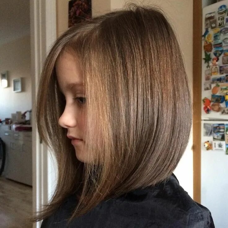 Прическа удлиненное каре девочка Bob+With+Long+Face-Framing+Pieces Girl haircuts, Kids hair cuts, Long hair cuts