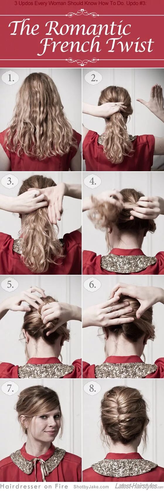 Прическа улитка на средние волосы пошаговая Pin on Hair Tutorials