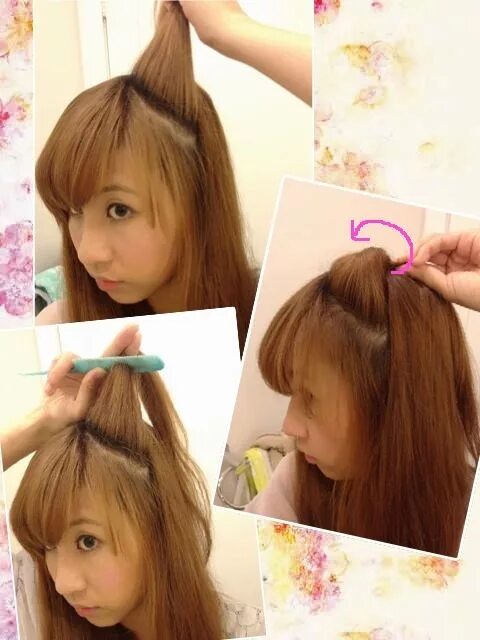 Прическа ушки Neko Mimi Hair Tutorial Hair wrap diy, Hair tutorial, Nekomimi