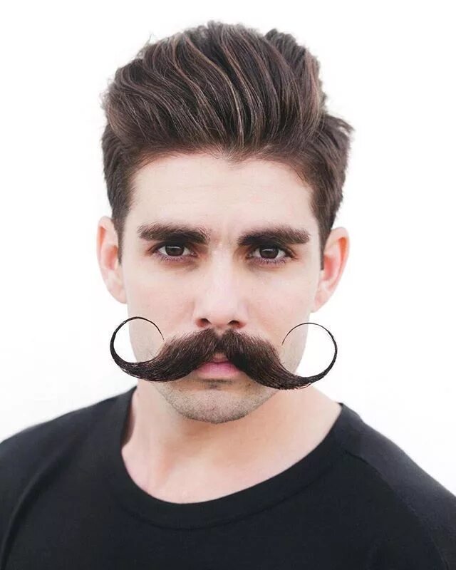 Прическа усы whereisjosiah on Instagram with the epic moustache! Beard and mustache styles, M