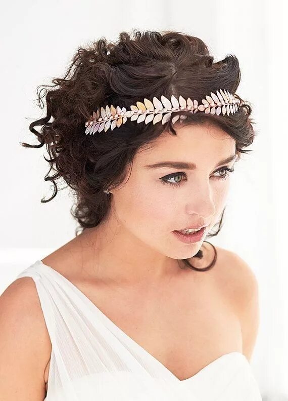 Прическа в греческом стиле как сделать 37 Fun Hair Accessories to Make You Smile All Day Long ... Bride hairstyles for 