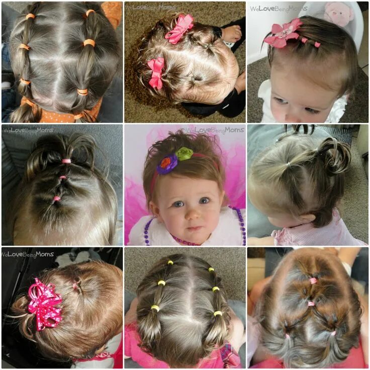 Прическа в садик на короткие волосы toddler-hair-.jpg 1,024 × 1,024 pixels Baby girl hair, Little girl hairstyles, H