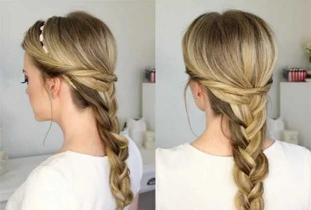 Прическа в школу 11 класс Прически на выпускной на длинные волосы Easy hairstyles, Easy and beautiful hair