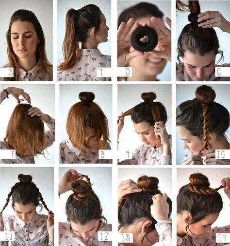 Прическа в школу легкий пучок These easy hairstyles for work really are gorgeous #easyhairstylesforwork in 201