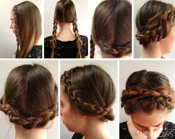 Прическа в школу с вечера 15 Beautiful Hairstyle Tutorials for Women - Pretty Designs Hair tutorials easy,