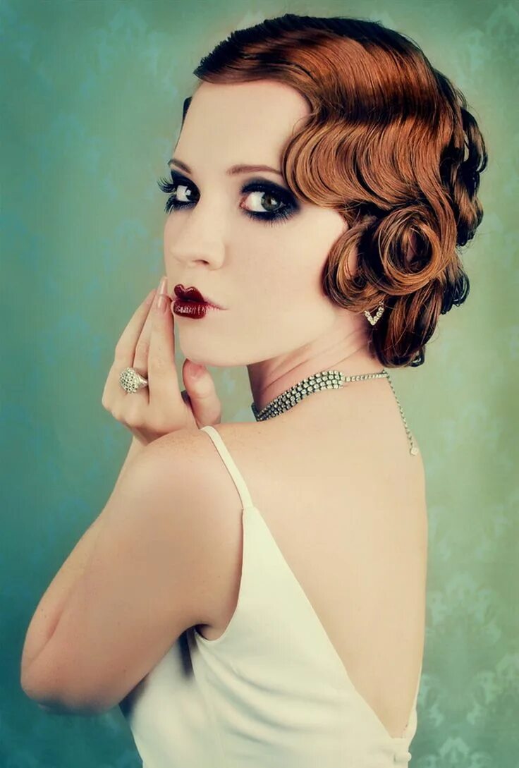 Прическа в стиле 20 х годов Let's Get Swanky Stylish hair, 1920s hair, 20s hair