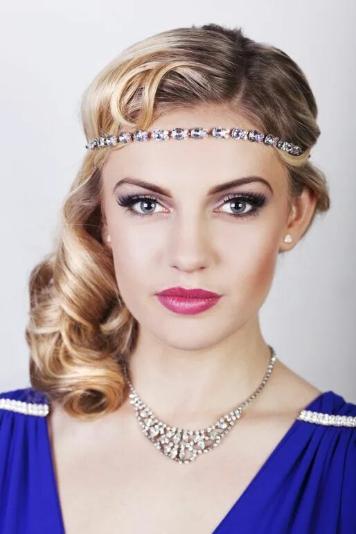 Прическа в стиле гэтсби Elle Final 3 Gatsby hair, Vintage hairstyles tutorial, 1920s hair