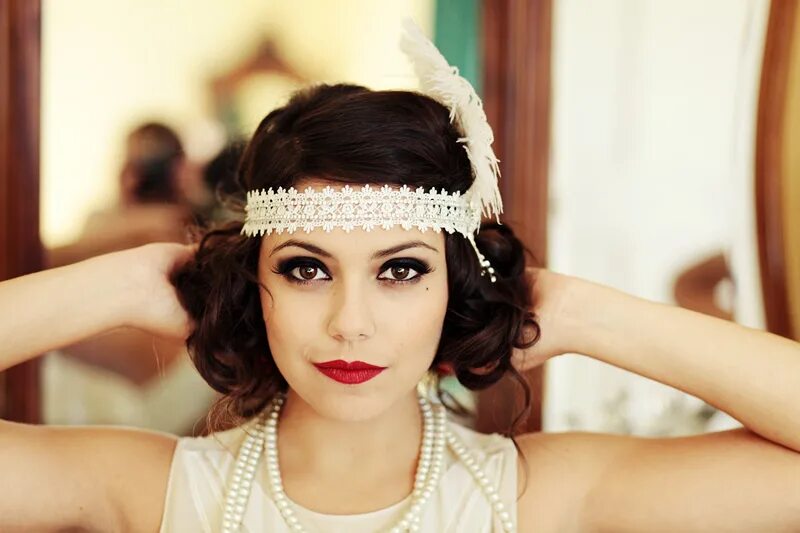 Прическа в стиле гэтсби 20s Great Gatsby Style Shoot' by Silvena Toncheva Photography - Photographer in 