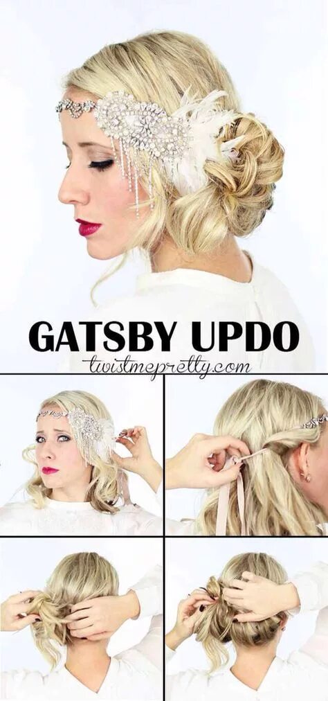 Прическа в стиле гэтсби 10 популярных идей на тему "flapper makeup 1920s gatsby hair" для вдохновения