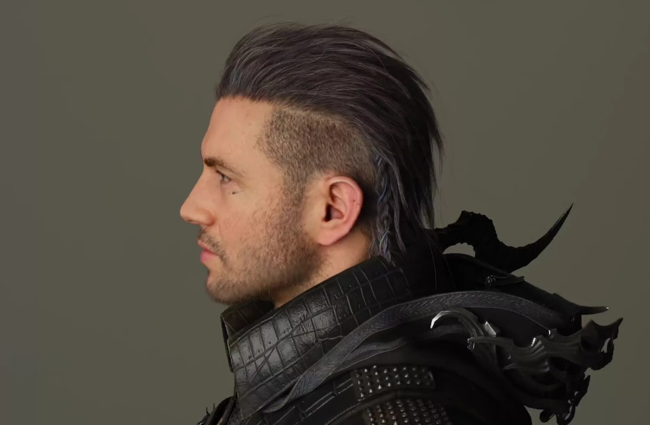 Прическа варриор FF15 Nyx Ulric Side Fantasy hair, Mens hairstyles, All hairstyles