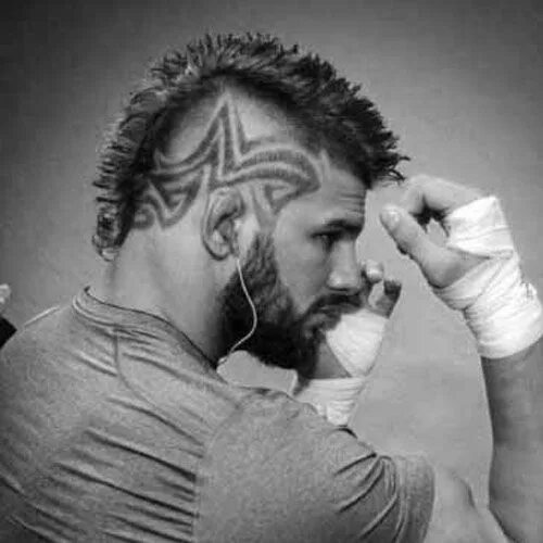 Прическа варриор 45 Coolest Mohawk Hairstyles For Men To Copy in 2024 Cabelo, Piercing, Masculino