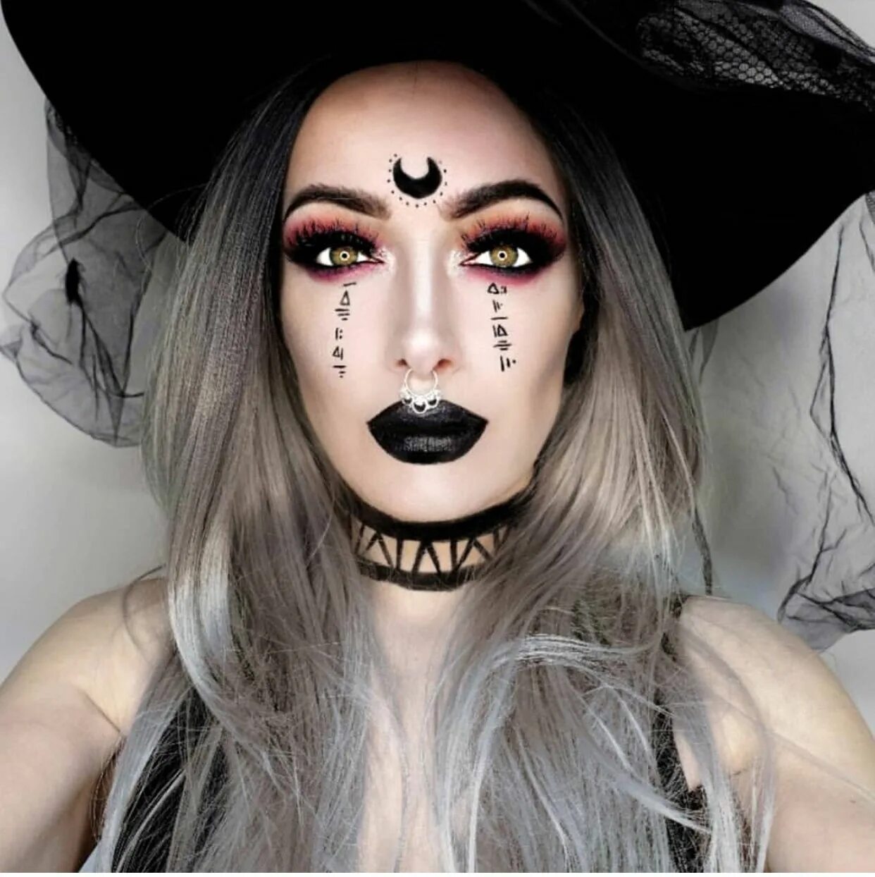 Прическа ведьмы на хэллоуин для девочки Modern glam witch makeup Halloween makeup witch, Halloween makeup pretty, Hallow