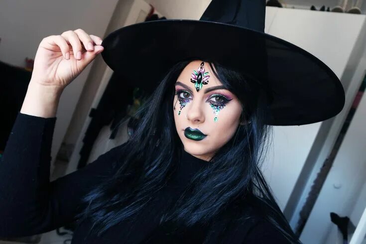 Прическа ведьмы на хэллоуин для девочки easy witch halloween makeup Halloween makeup looks, Halloween looks, Halloween p