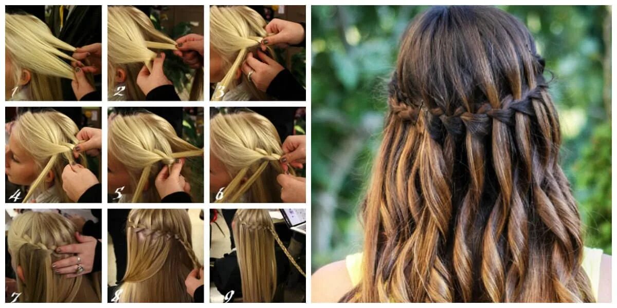 Прическа водопад на длинные волосы пошагово Formal hairstyles for long hair: 7 best fashionable ideas for formal long hair