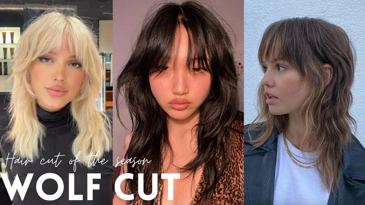 Прическа волка женская TIKTOK WOLF CUT TUTORIAL - SHAG HAIRCUT MULLET HAIRCUT - MASHED TOGETHER TO CREA