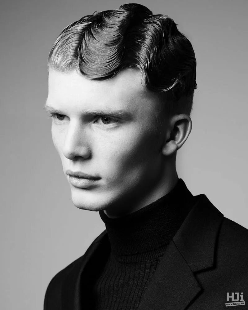 Прическа волны мужская FINGER WAVES MEN HAIRSTYLE Editorial hair, Mens hairstyles, Finger wave hair