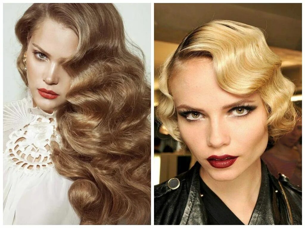 Прическа волны на средние 2024 Latest Vintage Wave Wedding Hairstyles