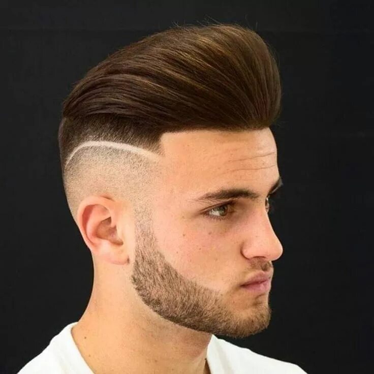 Прическа волос мужской мода coiffure homme Undercut hairstyles, Mens hairstyles undercut, Pompadour fade hai