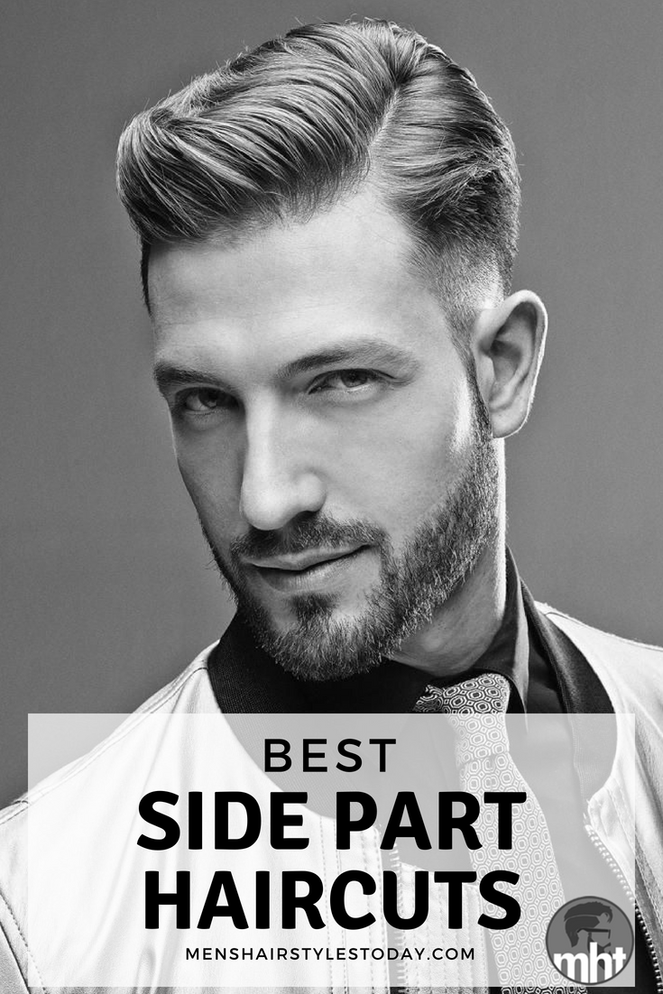 Прическа волосы на бок мужская Side Part Haircuts For Men: From Modern To Classic Styles Side part haircut, Sid