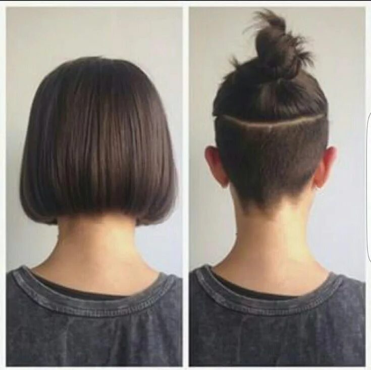 Прическа волосы на затылке Hairdare Style Women Pixie Cuts Pinterest Fresh Undercut Long Hair - kimgowerfor