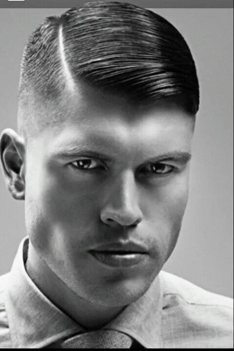 Прическа волосы с пробором Mens hair Hair and beard styles, Slicked back hair, Haircuts for men