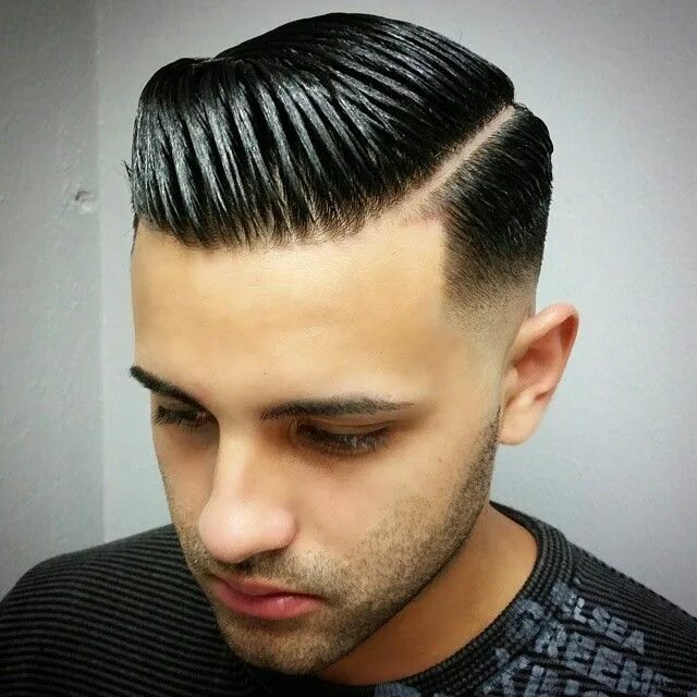 Прическа волосы с пробором Perfection Personified!! Gents hair style, Hairstyles haircuts, Hair and beard s