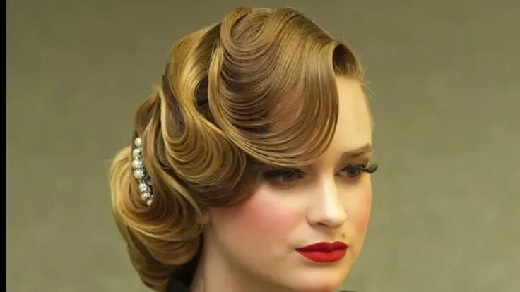 Прическа волосы волной фото Wave undo by Farrukh Shamuratov Retro hairstyles, Bridal hair updo, Vintage hair