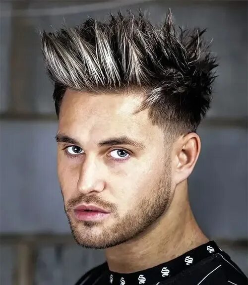 Прическа волосы вверх Spiky Hairstyles For Men: 40 Classic and Modern Looks