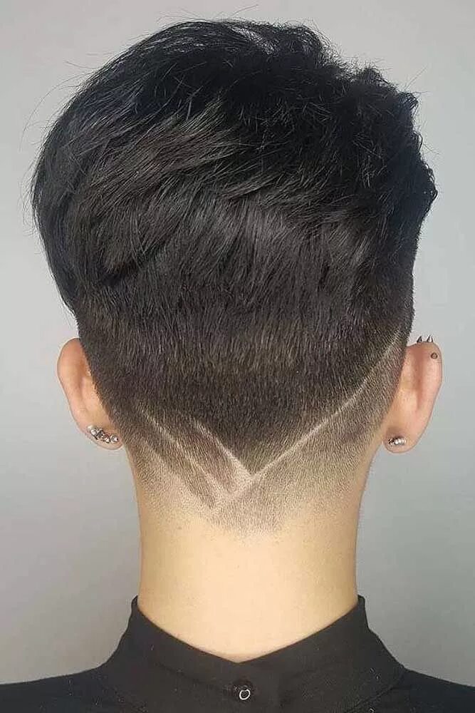 Fleur de Lis undercut. Undercut hairstyles, Half shaved head hairstyle, Hair cut