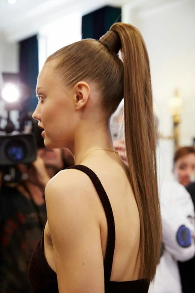 Модная прическа хвост 2024-2025 - фото, идеи, новинки High ponytail hairstyles, 