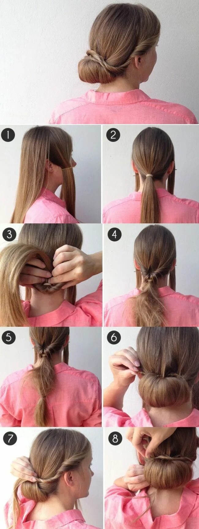 Прическа за 5 минут на средние волосы 10 summer hairstyles you can create in 5 minutes Nurse hairstyles, Long hair sty