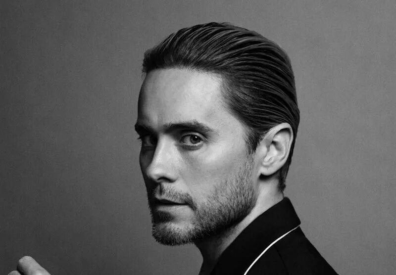 Прическа зализанная назад мужская Pin on Jared Leto